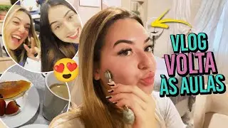 VLOG: um dia comigo + volta às aulas 🤓