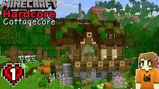 A Cozy Hardcore World? | Minecraft Hardcore Cottagecore #1 