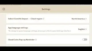 Let's Play Genshin Impact Part 46: Game Settings 