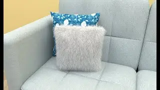 How to make pillow in SketchUp using clothworks