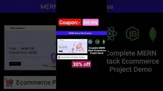 MERN stack paid course #mernstack #react #redux