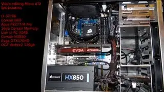 I7 3770k Micro Atx workstation. Review including 3dmark and BF3 gameplay.