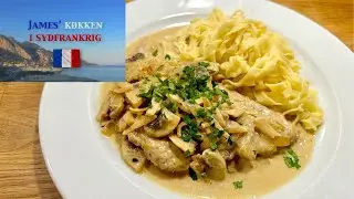 Kalve escalope fra Normandiet - hurtigt, nemt og lækkert!