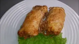 Куриные рулеты с начинкой.Рулеты из куриных бедер с начинкой.