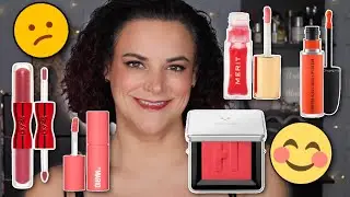 TRYING ON MY SEPHORA SAVINGS EVENT PURCHASES | Merit, Haus Labs, Urban Decay, & more