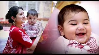 #Cute baby boy II VIYANK'S Rice Ceremony II SUBHA ANNAPRASAN II