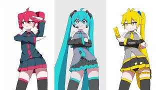 Miku, Teto & Neru - Trio Song