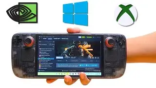 Steam Deck with Geforce Now vs Windows  vs Xbox Cloud 