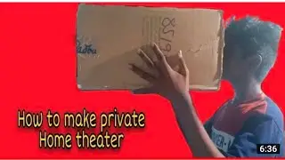 how to make private Home theater at home very easy and simple 💯