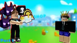 Playing Pet Simulator X For The First Time!... And Mr. Beast Joined Me?! (Not Really)