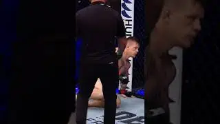 Relentless 😤 Jimmy Crute downs his opponent not once but TWICE 