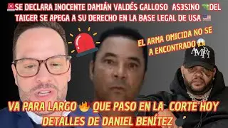 🚨ULTIMA HORA 😱DAMIÁN VALDÉS GALLOSO AS3SINO DEL @ElTaiger SE DECLARÓ INOCENTE Y NO SE PRESENTÓ❌