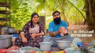 மட்டன் பிரியாணி 2 1/2 kg mutton biriyani 😋 #muttonrecipe  #muttonbiryani