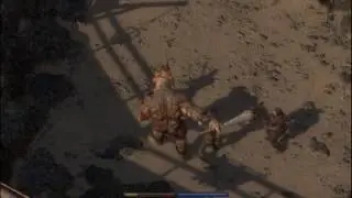 Exanima - ogre battle after 14 pints