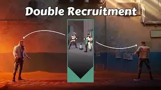 How do both sides recruit the same agents in VALORANT?
