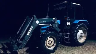 Обзор фронтального погрузчика STOLL fz10