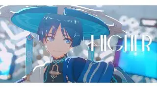 【原神MMD】HIGHER【4K/60/Wanderer】