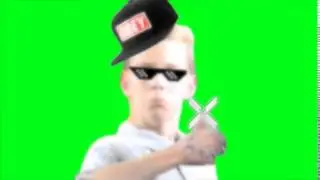 Школьник MLG GreenScreen Футаж by Dark Design