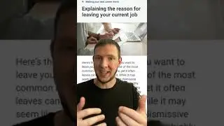 Why are you leaving your current job and becoming a developer? [The best answer]