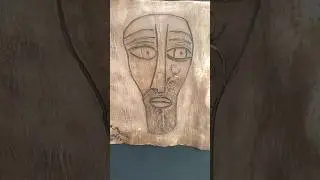 Картина из натуральной кожи | А.Музылев "Камо Грядеши 6"