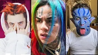 Почему рэперы выглядят так ... Странно? Элджей, GONE.Fludd, 6IX9INE, Lil Uzi Vert и другие!