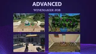 FiveM Advanced Multiplayer Winemaker Job | ESX/QBCORE/QBOX | Fivem