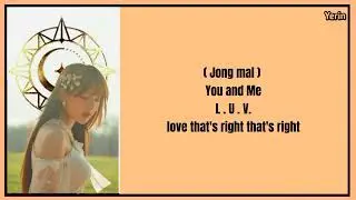 Gfriend L U V Easy Lyrics
