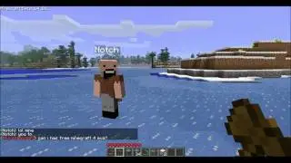 Notch in Minecraft!