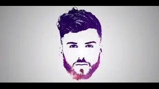 Photoshop Tutorial - Galaxy Logo Design From Face