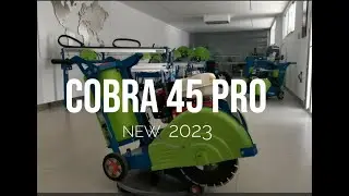 SIMA COBRA 45 Pro 2023 - Nueva Cortadora de Pavimento, Asfalto y Suelo 2023