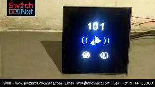 Switchnxt : Touch Dorbell with Do-not-distrub and make-my-room button