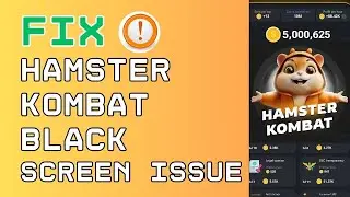How to Fix Hamster Kombat Black Screen Issue 2024?