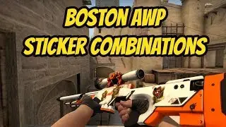 CSGO | ELEAGUE Boston 2018 AWP Sticker Combinations