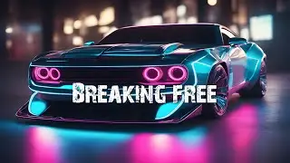 Hermss - Breaking Free | Copyright Free Music | Motivational | Music Visualizer + Lyrics