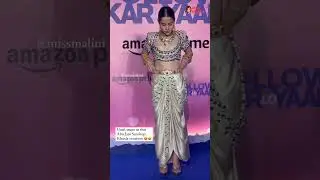 Uorfi looked like a fashion slayer at the screening of her latest show.