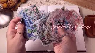 [ASMR] Just when you think it can’t get any better, it can | #asmr #journal #scrapbook #collage