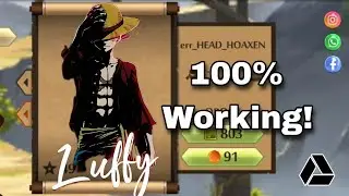 Shadow Fight 2 Most Powerful Luffy Gear 5 (One Piece)