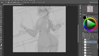 HIKARI CHAN  GATEBOX - SpeedSketch