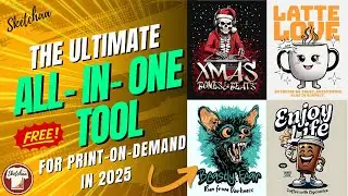 print on demand for beginners| All - In One Tool For Print on Demand Business | POD 2025