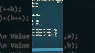 use of prefix and postfix increment operator in C Programming ❇️❇️❇️
