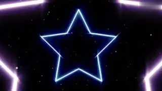 green screen HD screen BACK background  BIG STARS zooming animation effects