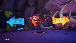 Crash Bandicoot 4: It's About Time - Demo Gameplay: Dino Dash (100%)