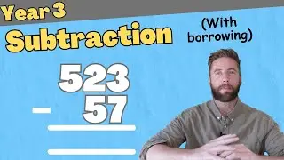 Subtraction Column Method | Year 3 Maths Lesson UK