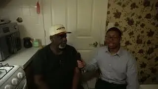 A formerly homeless individual from Washington, DC, has returned to a residential community.