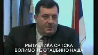 Republika Srpska - Milorad Dodik - Volim Otadzbinu 29.10.2009. †