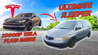 Converting a 1000HP Tesla Plaid Into a Minivan