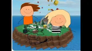 a normal roblox gameplay with mig and kim 2