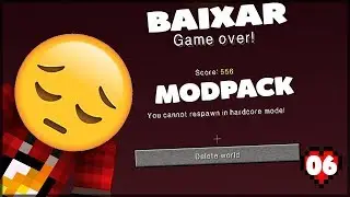 Aventura Hadcore EP06 Morri Oh Meu Deus /Baixar Modpack (Clownzito)
