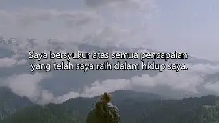 AFIRMASI POSITIF PAGI HARI   RASA SYUKUR UNTUK KEBERUNTUNGAN