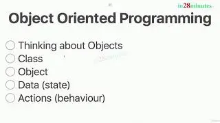 (Learn Programming With Python) 79-Step 01-Introduction to Object Oriented Programming-Basics